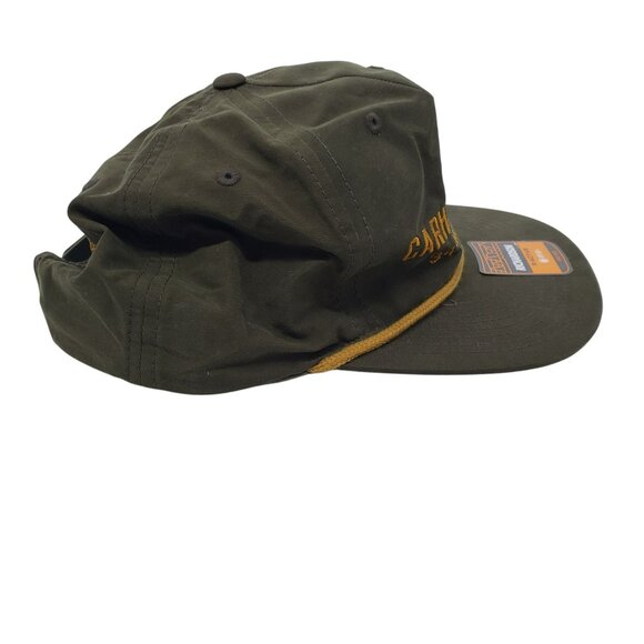 Carhartt Cabin Hat Richardson Green Yellow Bienvenido a casa Snapback Adjustable - Picture 4 of 10